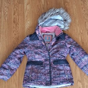 Free Country Girls Winter Coat. Size M 10/12